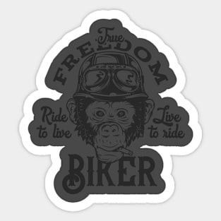 Ride to live .. live to ride 😎 Sticker